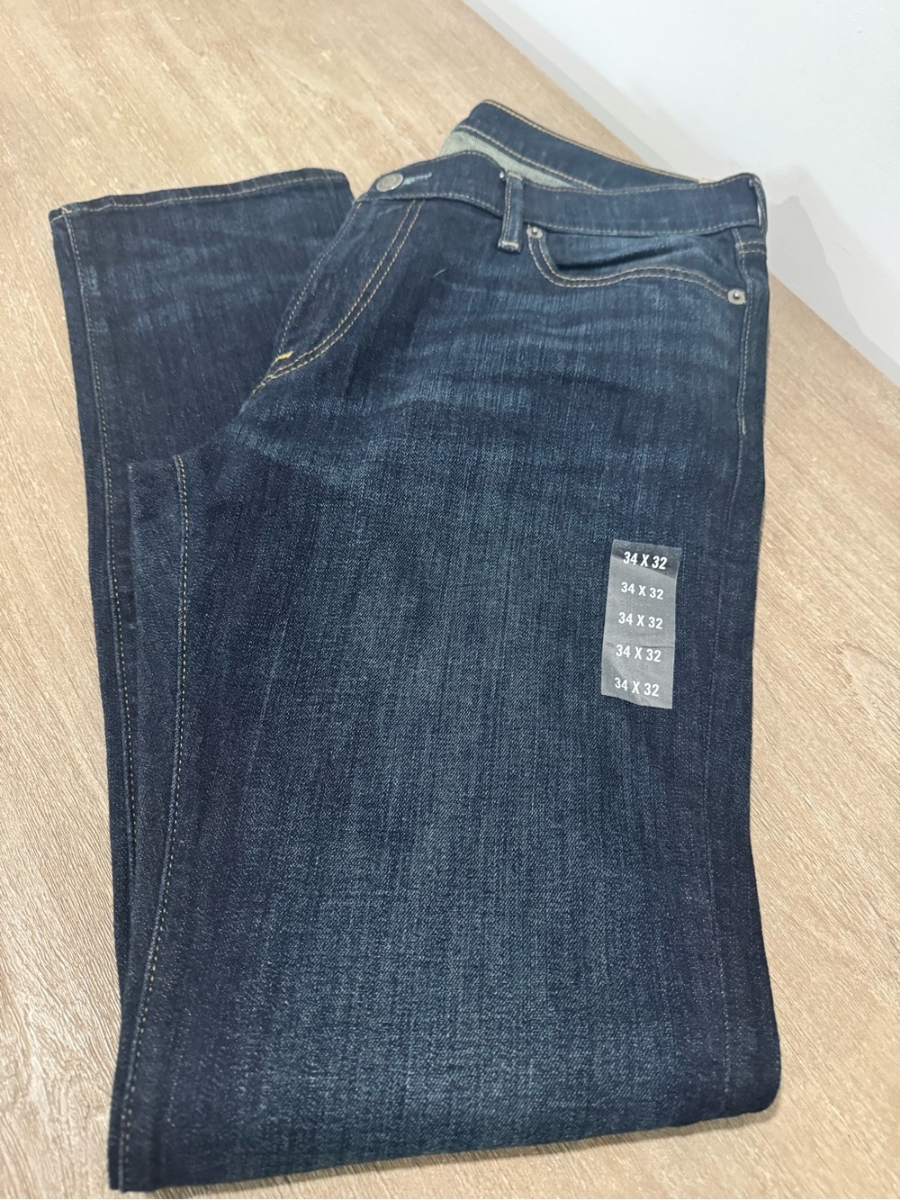 Abercrombie & Fitch Dark Indigo Slim Straight Jeans - Picture 5 of 5